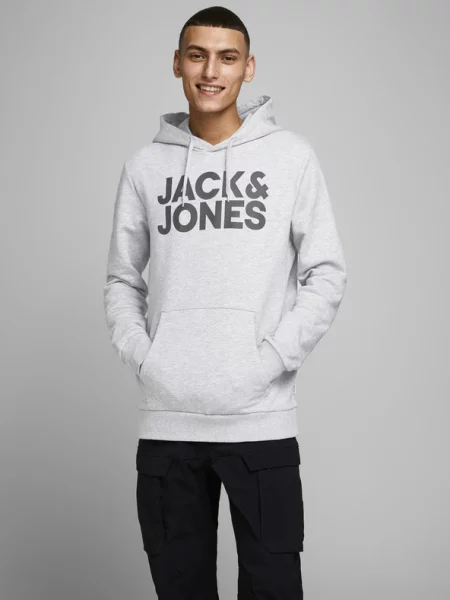 Μπλούζα Jack&Jones γκρι