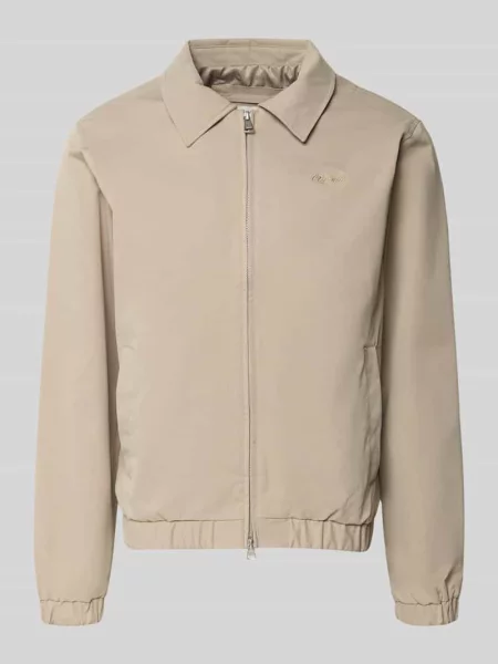 Kurtka z dwukierunkowym zamkiem model CATSKILLS' Jack & Jones beżowa