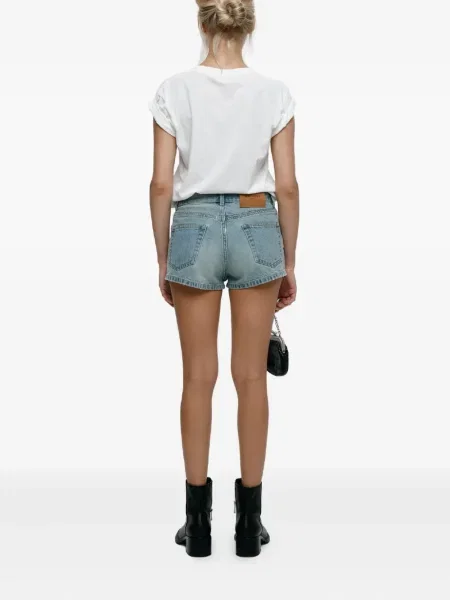 Pantaloni scurți din denim Mainless albastru