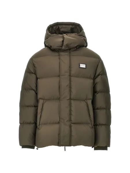 Geacă Emporio Armani cu autograf verde