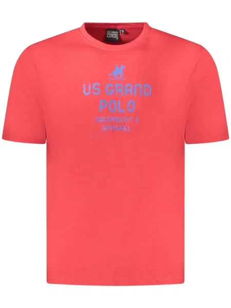 Polo majica U.s. Grand Polo s kratkimi rokavi rdeča
