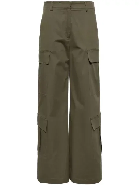 Pantaloni cargo Moschino verde
