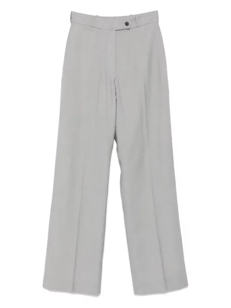 Pantaloni Racil de lână gri