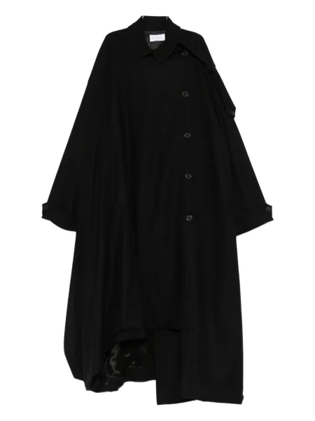 Płaszcz The Nina Studio asymetryczny czarny