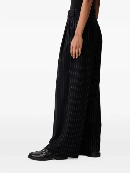 Pantaloni Wrstbhvr cu imagine albastru