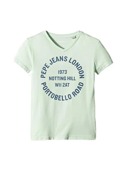 Tricou copii Pepe Jeans verde