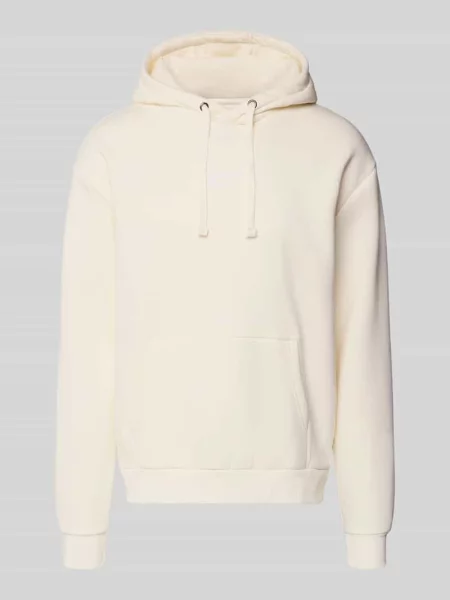 Bluza z kapturem w kroju relaxed fit z kieszenią kangurkową Karl Kani biała