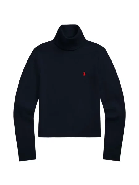 Tricou polo Polo Ralph Lauren cu dungi cu două rânduri de nasturi cu aplicații negru