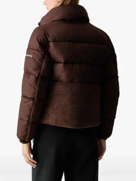 Fleece καπιτονέ μπουφάν Columbia Sportswear καφέ