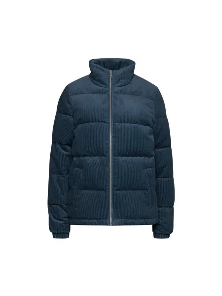Geacă Jack Wolfskin de catifea cord albastru