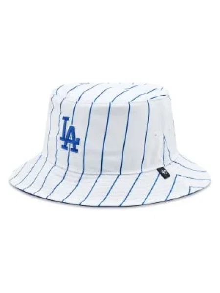 47 Brand Kepurė su snapeliu MLB Los Angeles Dodgers Pinstriped BUCKET mėlyna
