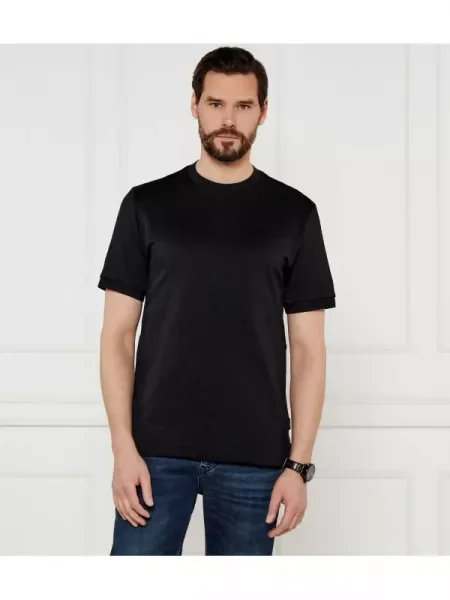 BOSS BLACK Tricou P-Taut 25 negru