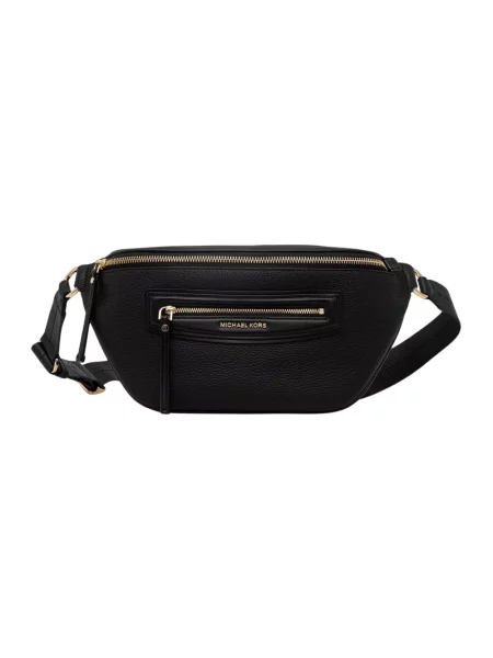 MICHAEL Michael Kors nerka skórzana czarna