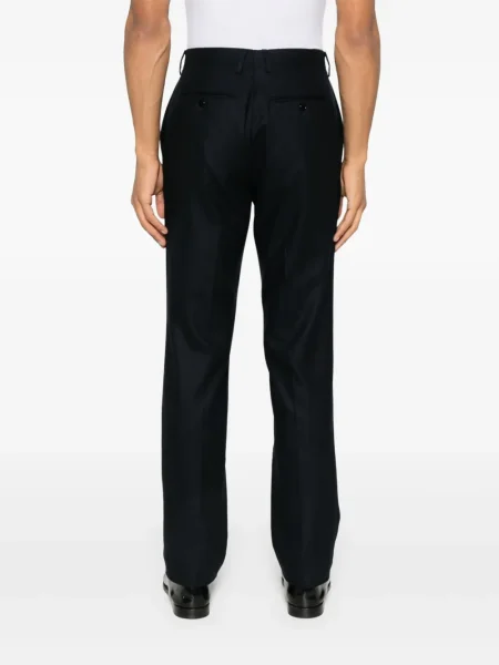 Pantaloni Fursac de lână albastru