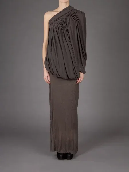 Rochie Rick Owens de costum maro