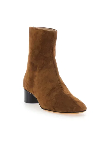 Buty do kostki Le Monde Beryl zamszowe brązowe