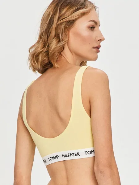Tommy Hilfiger Sportovní podprsenka žlutá