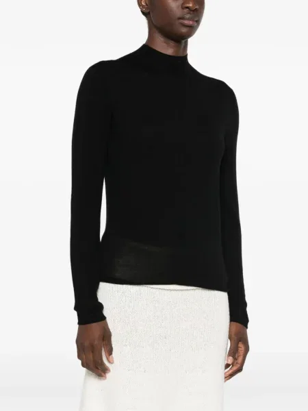 Lung pulover Le Petit Pulle negru