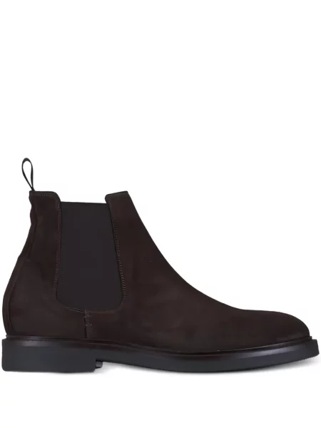 Botine chelsea Aquatalia din piele de căprioară maro