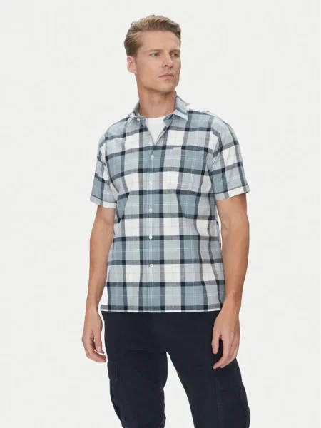 Barbour Cămașă Douglas gri