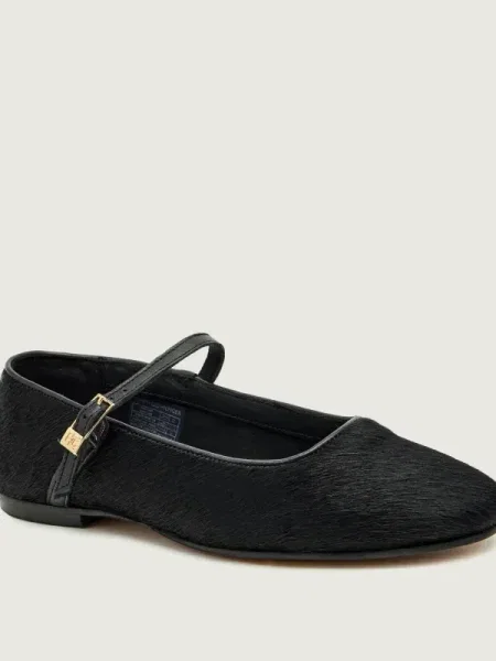 Tommy Hilfiger De piele balerini MARYJANE negru