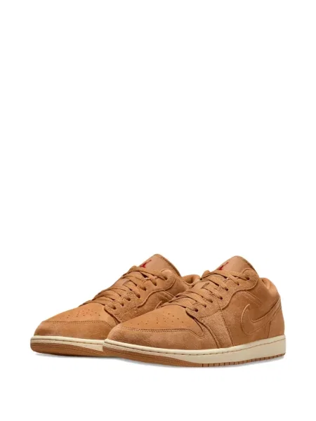 Sneakers Jordan Air Jordan 1 με κορδόνια με δαντέλα καφέ