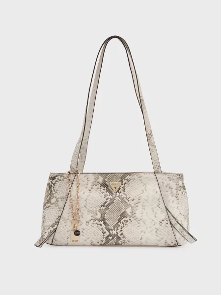 Сумка Guess з принтом сіра
