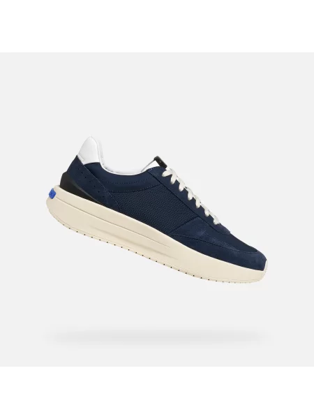 Sneakerși Geox albastru