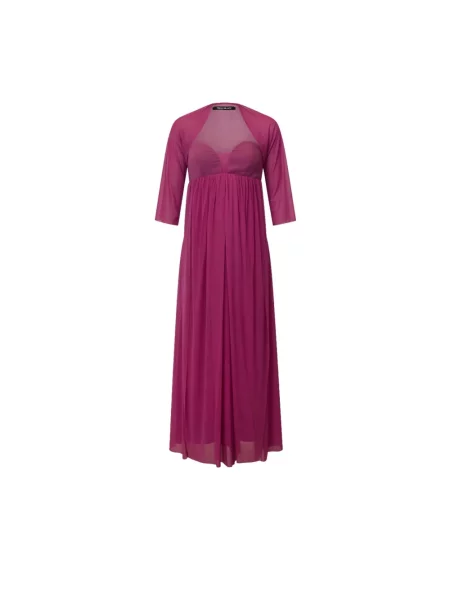 Sukienka maxi Pennyblack różowa