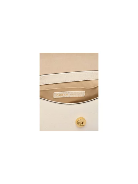 Kabelka Furla Moonlight Mini Krémová
