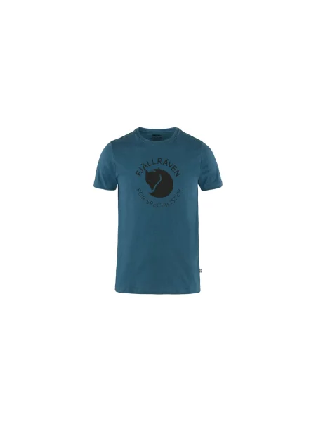 Fjällräven Fox T-Shirt M Indigo Blue Mężczyźni Koszulki Fjällräven Size: M niebieski