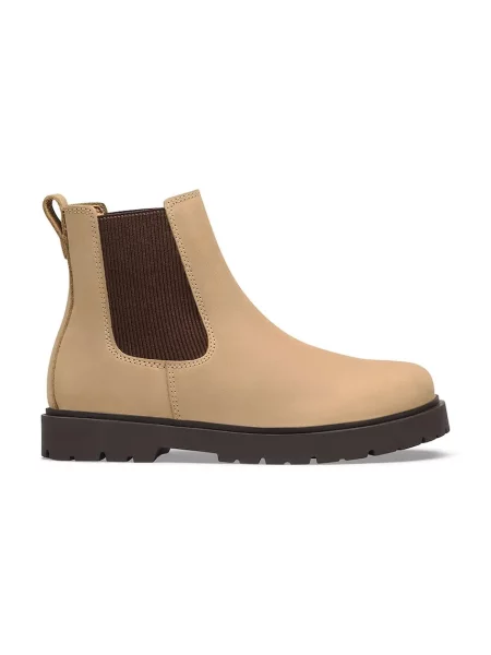 Birkenstock sztyblety Highwood Oiled Leather beżowe