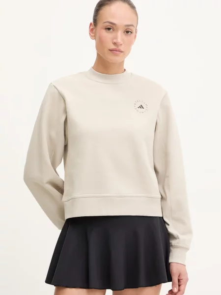 Adidas by Stella McCartney hanorac pentru femei din bej