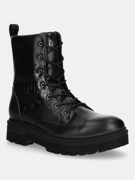 Versace Jeans Couture ghete de piele negru