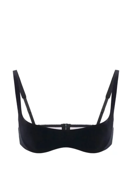 Sutien Elisabetta Franchi de catifea negru