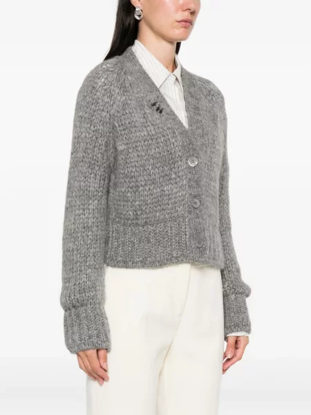 Cardigan Ermanno Scervino tricotate gri