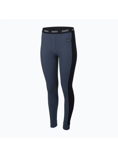 Pantaloni termici pentru femei Swix Racex Bodyw albastru