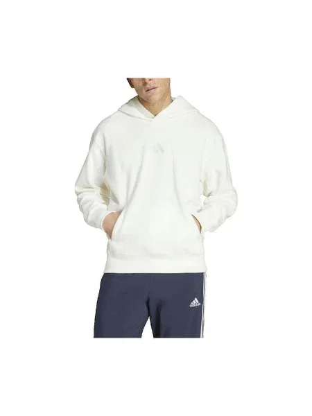 Adidas Mikina Elevated ALL SZN Terry Loop biela