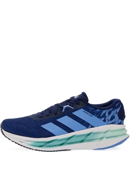 Sneakerși Adidas Campus cu imagine alergare din piele de căprioară negru