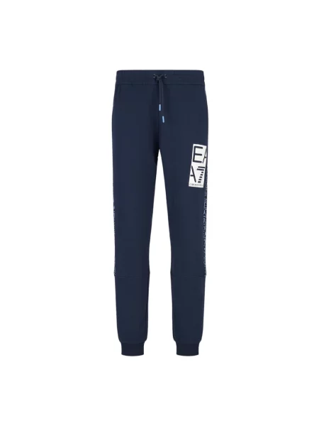 Spodnie Emporio Armani Ea7 niebieskie