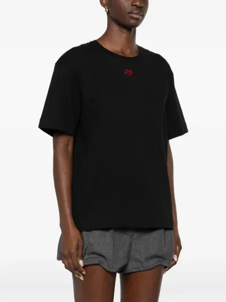 Koszulka Pinko w serca czarna
