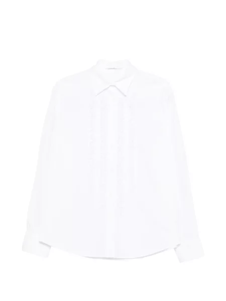 Cămașă Ermanno Scervino cu volane alb