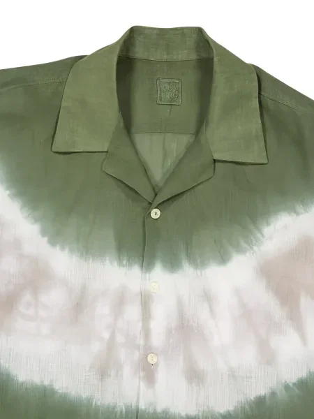 Ленена риза 120% Lino зелено
