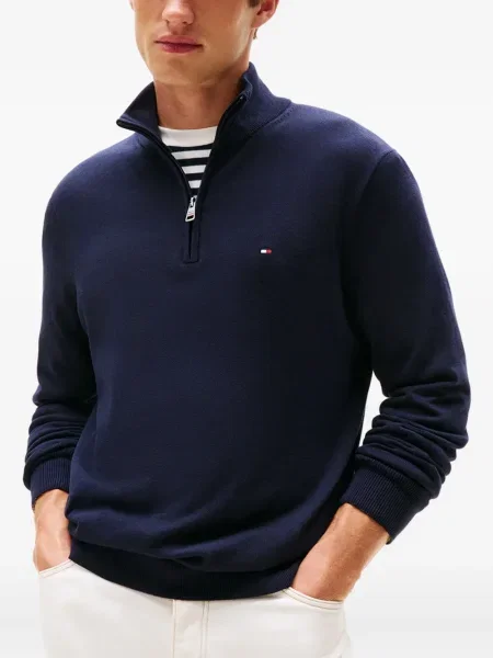 Pulover Tommy Hilfiger albastru