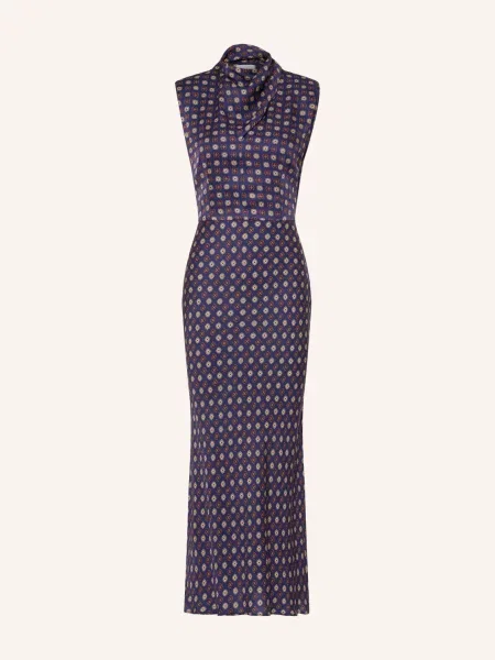 Claudie Pierlot Sukienka blau beżowa