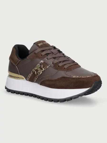Just Cavalli sneakers boty hnědé