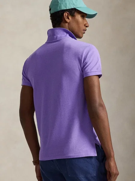 Polo Ralph Lauren μπλουζάκι πόλο μωβ