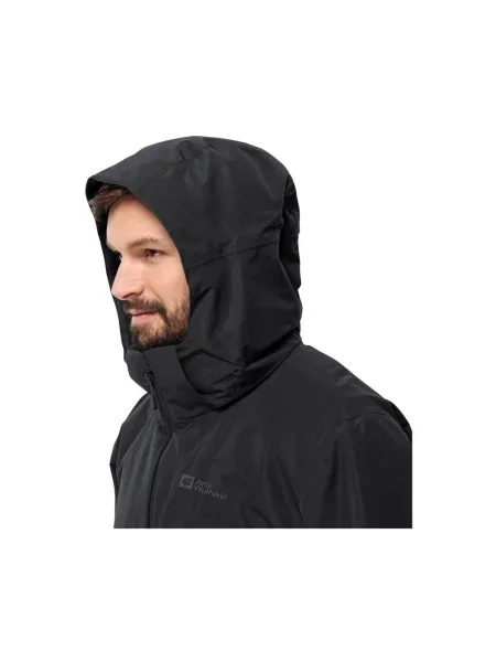 Geacă Jack Wolfskin negru