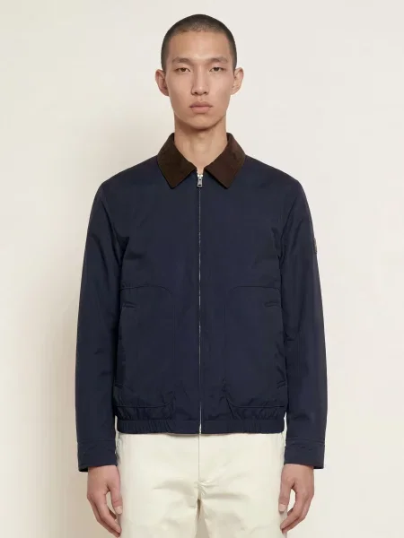 Tommy Hilfiger Bunda tmavě / tmavě hnědá modrá