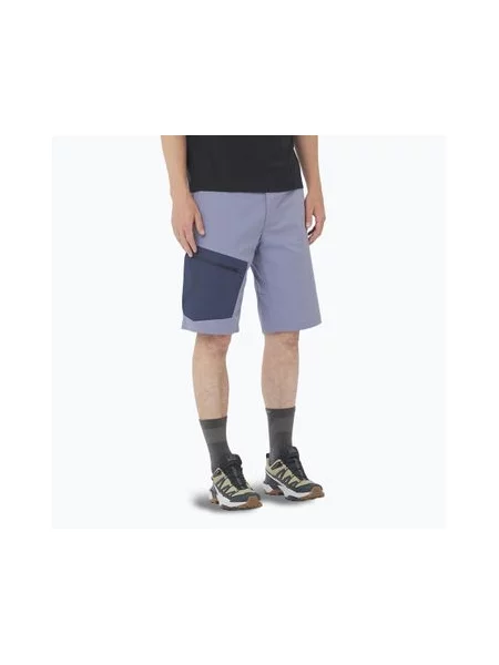 Трекінгові шорти Salomon Outerpath Utility blue granite / blue nights сині